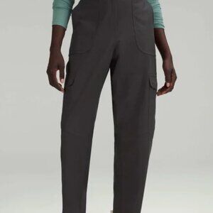 Lululemon Light Utilitech Cargo Pocket High-Rise Graphite Gray Pants Size 30